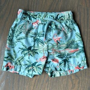 Old Navy Birds Of A Feather Swim Trunks | 18M